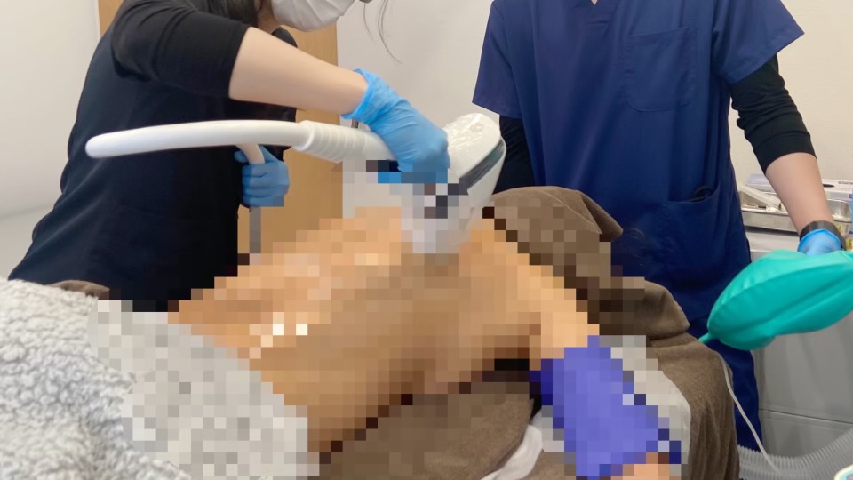 ちゃんよた様とコラボYouTube【無痛脱毛という痛くない脱毛を受けてみたら色々と恥ずかしかった。】公開中です！